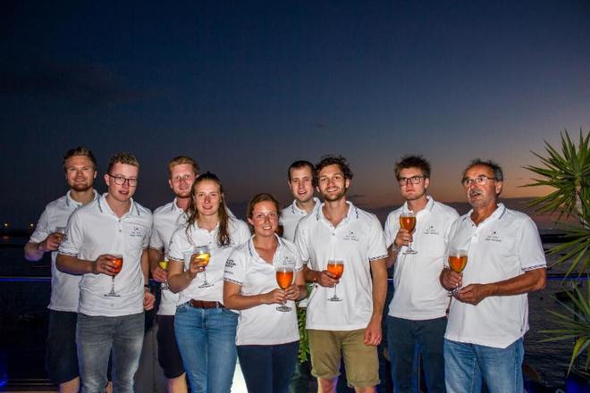 Team from Hamburgischer Verein Seefahrt e.V/Germany (HSV) Judel/Vrolijk 52, Haspa Hamburg which will be skippered by 20-year old Max Gartner along with several young crew members on their first transatlantic crossing – RORC Transatlantic Race ©  Pilar Hernández